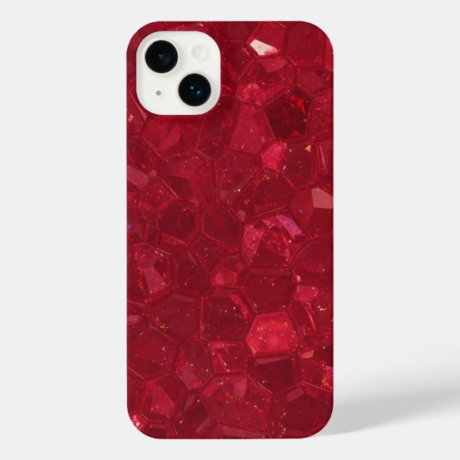 Ruby Phone Case iPhone Hülle (Rückseite)