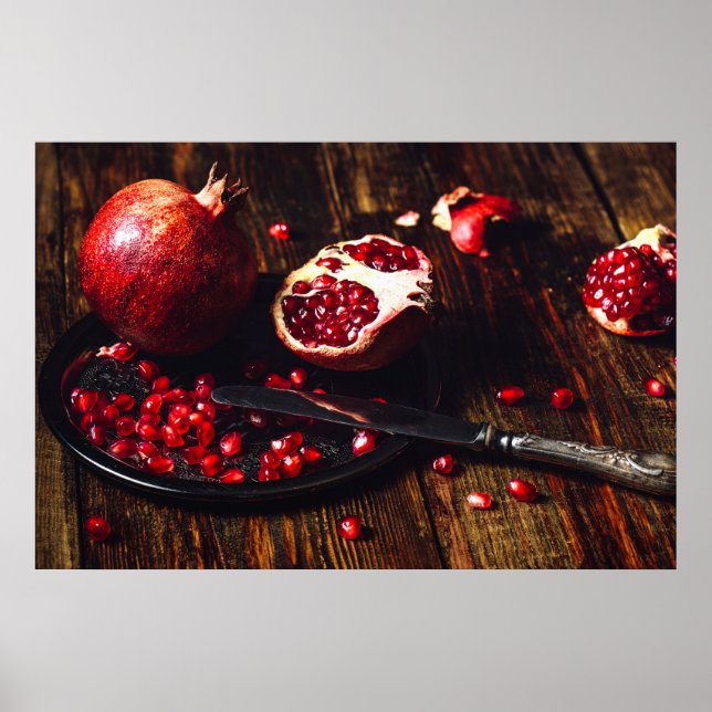 Ruby Pomegranat Poster (Vorne)