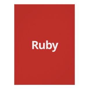 Ruby Poster