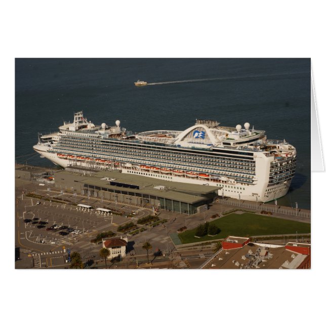 Ruby Princess Cruise, SF Card (Vorderseite (Horizontal))