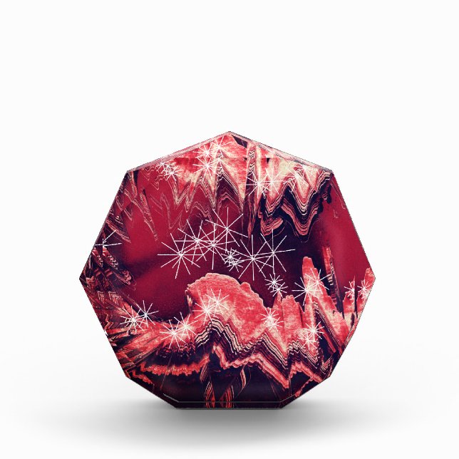 Ruby Red Gemstone Fotoblock (Vorderseite)