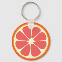 Ruby Red Grapefruit Juicy Sweet Citrus Fruit Slice