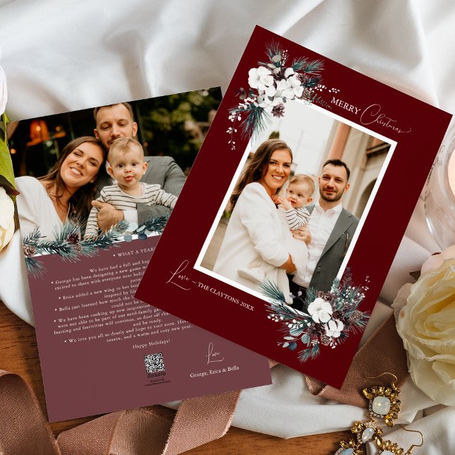 Ruby Red Greenerity Vintage Weihnachten Zwei Fotos (Von Creator hochgeladen)