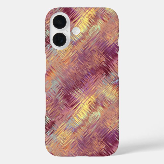 Ruby Red Liquid Pattern Case-Mate iPhone Hülle (Rückseite)