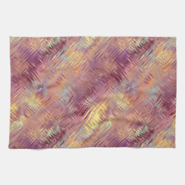 Ruby Red Liquid Pattern Geschirrtuch