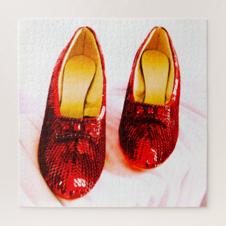 Ruby Red Slippers Schuhe Dorothy Puzzle für Oz Fan