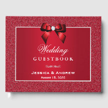 Ruby Red & Stylish Gem Wedding