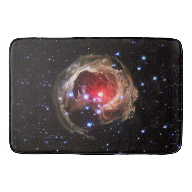 Ruby Red Supergiant Star Dust Badematte (Vorderseite)