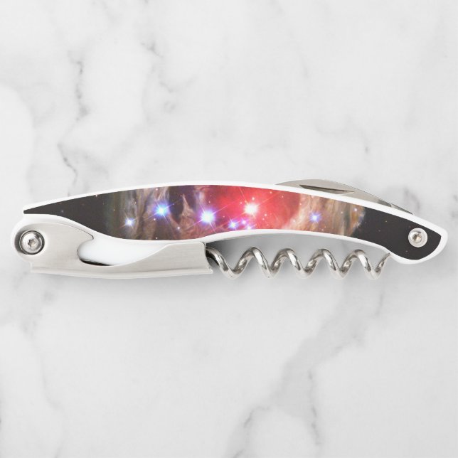 Ruby Red Supergiant Star Dust Kellnermesser (Vorderseite)
