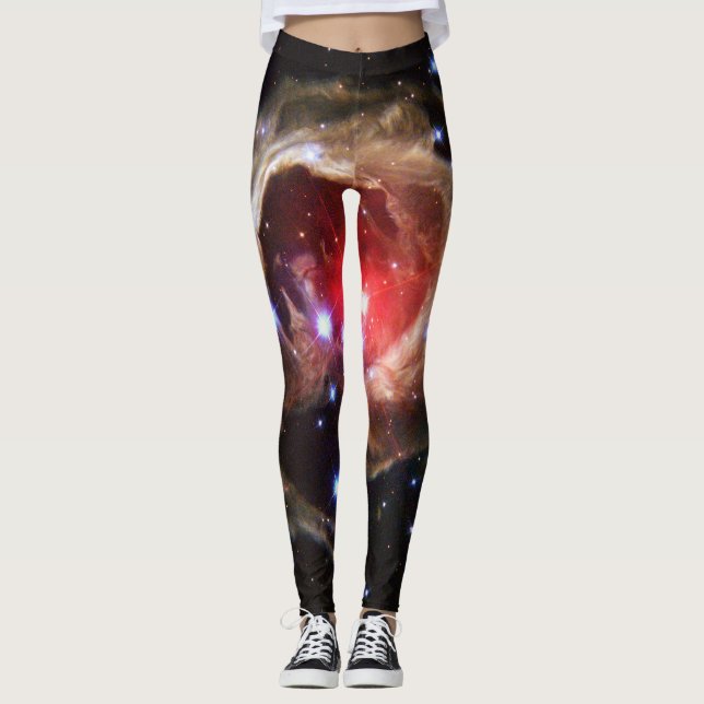 Ruby Red Supergiant Star Dust Leggings (Vorderseite)