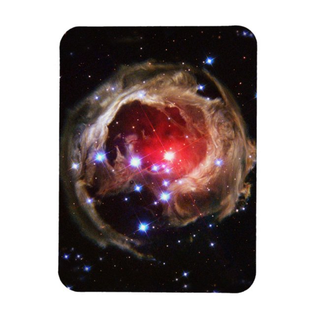 Ruby Red Supergiant Star Dust Magnet (Vertikal)