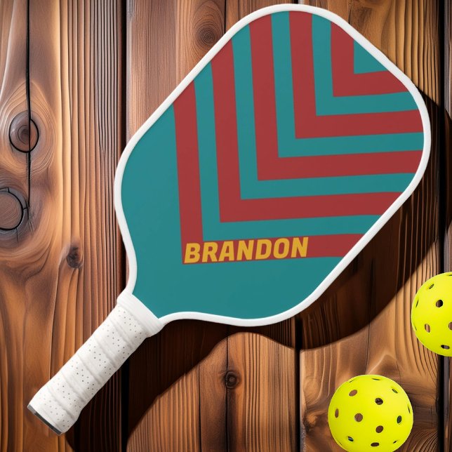 Ruby Reef Vintag mit Namen Pickleball Schläger (Von Creator hochgeladen)