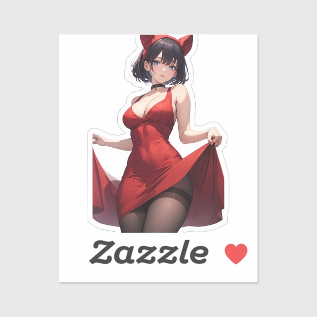 Ruby Reverie Aufkleber (Blatt)