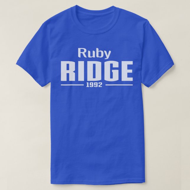 Ruby Ridge 1992 T-Shirt (Design vorne)