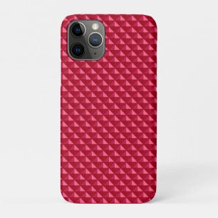 Ruby Rot, Emaille-Look, gepolstertes Gitter Case-Mate iPhone Hülle