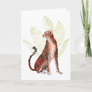 Ruby Runner Leopard Karte