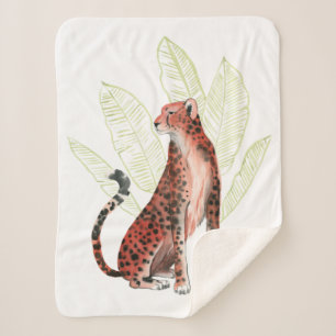 Ruby Runner Leopard Sherpadecke