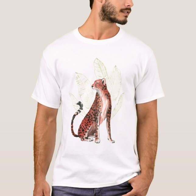 Ruby Runner Leopard T-Shirt (Vorderseite)