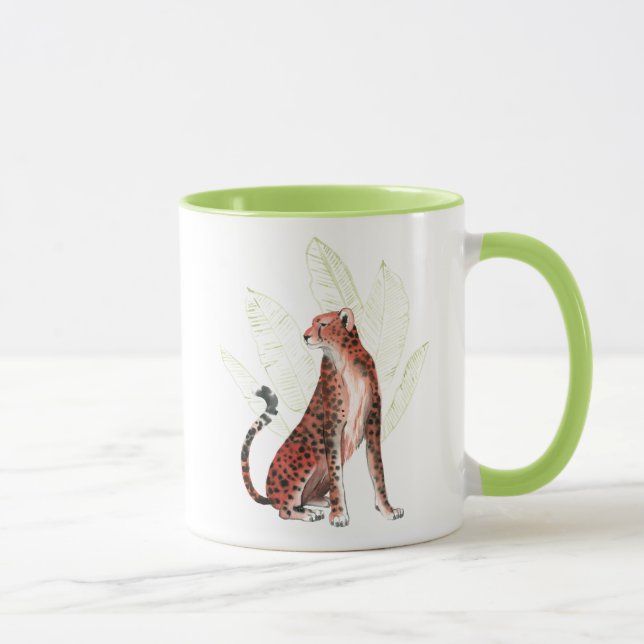 Ruby Runner Leopard Tasse (Rechts)
