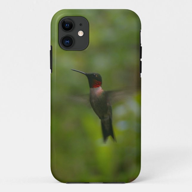 Ruby Throat Hummingbird Case-Mate iPhone Hülle (Rückseite)