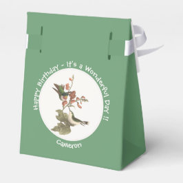 Ruby-throated Hummingbird, Birthday oder sonstiges Geschenkschachtel