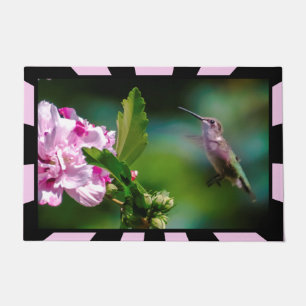 Ruby-throated Hummingbird - Original Foto Fußmatte