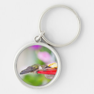 Ruby-Throated Hummingbird Schlüsselkette #0624 Schlüsselanhänger