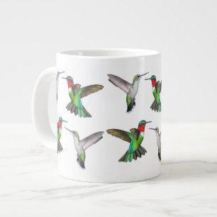 Ruby Throated Hummingbirds Tasse