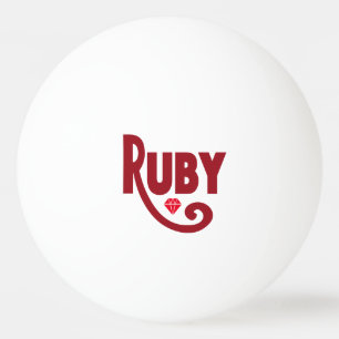Ruby Tischtennisball