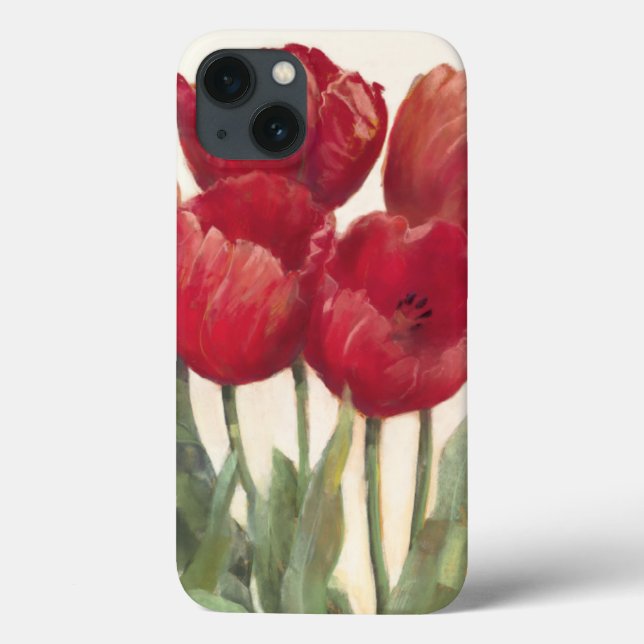 Ruby Tulips Case-Mate iPhone Hülle (Rückseite)