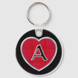 Ruby und Onyx Schlüsselanhänger