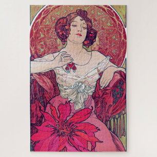 Ruby (Vier Juwelen), Alphonse Mucha Puzzle