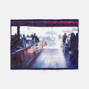 Ruby's, Coney Island, New York Fleecedecke