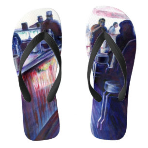 Ruby's, Coney Island, New York Flip Flops