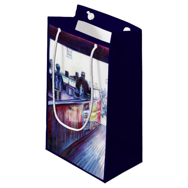 Ruby's, Coney Island, New York Kleine Geschenktüte (Vorderseite Schrägansicht)