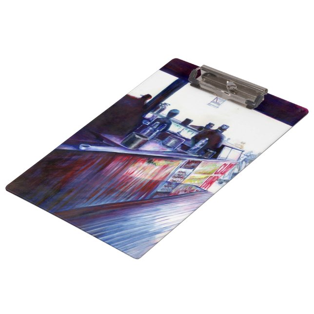 Ruby's, Coney Island, New York Klemmbrett (Schrägansicht)