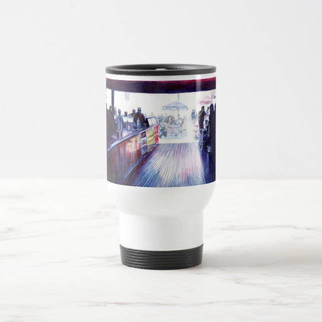 Ruby's, Coney Island, New York Reisebecher (Mittel)