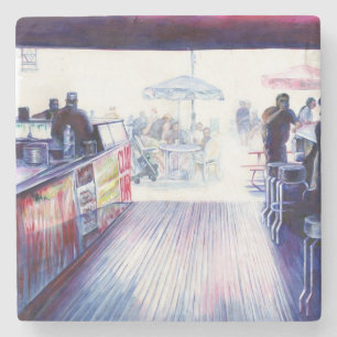 Ruby's, Coney Island, New York Steinuntersetzer