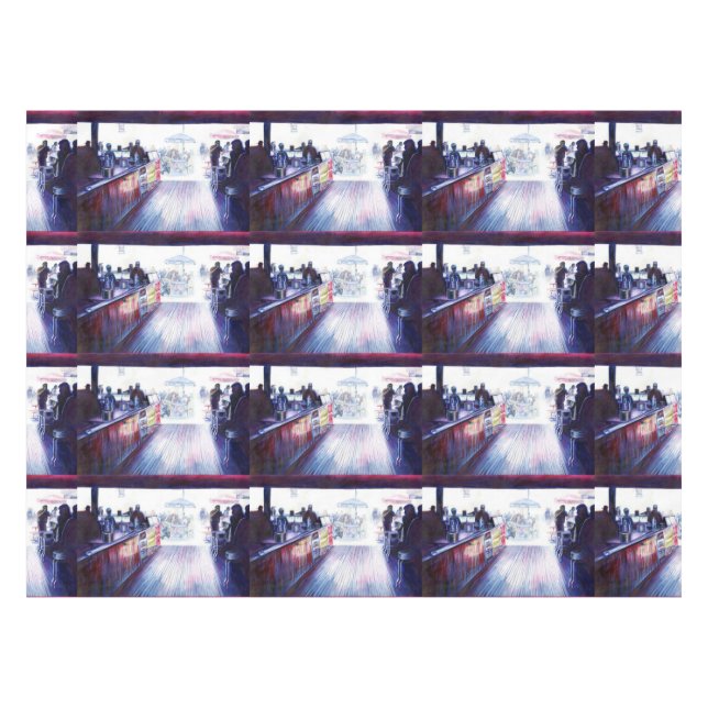 Ruby's, Coney Island, New York Tischdecke (Vorderseite (Horizontal))