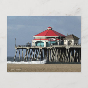 Ruby's Diner - Huntington Beach Pier Postkarte