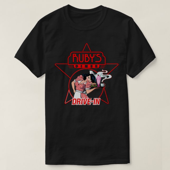 Rubys Diner Resto T-Shirt (Design vorne)