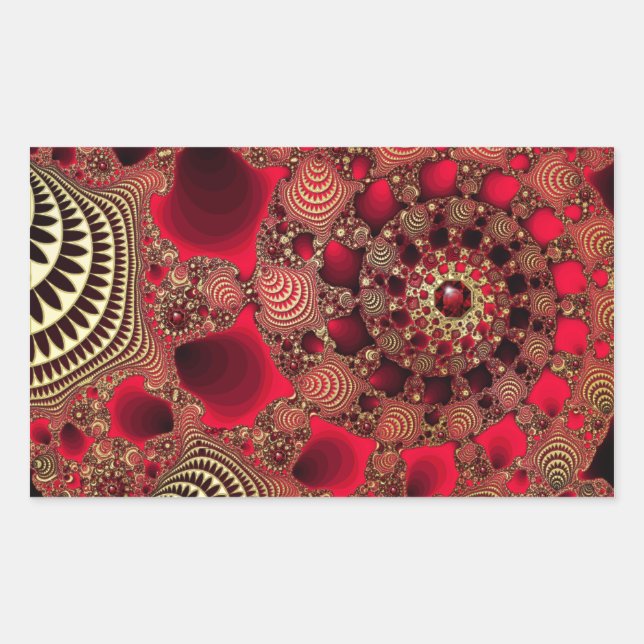 Rubys & Gold Stickers (Vorderseite)