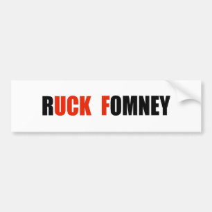 RUCK FOMNEY - AUTOAUFKLEBER