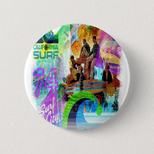 Rück Surfing Badge Button