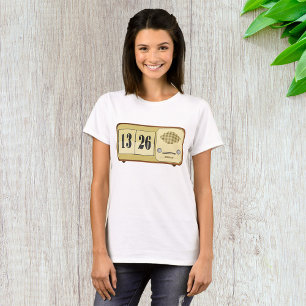 Rück-Uhr-Radio T-Shirt
