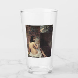 Rückansicht eines Bather (Francesco Hayez) Glas