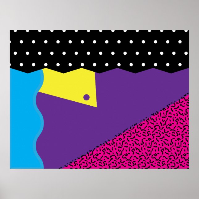 Rückblende auf das 80er-Poster Poster (Vorne)