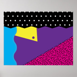 Rückblende zum 80er Plakat