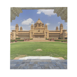 Rückblick auf das Umaid Bhawan Palace Hotel, Jodj Notizblock