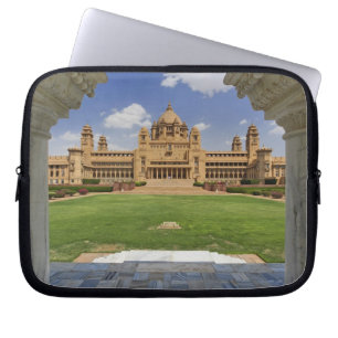 Rückblick auf das Umaid Bhawan Palace Hotel, Jodjp Laptopschutzhülle